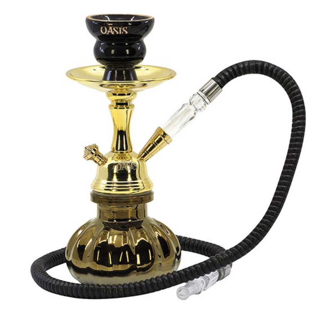 Oasis Mini Vízipipa | 25 cm | Arany