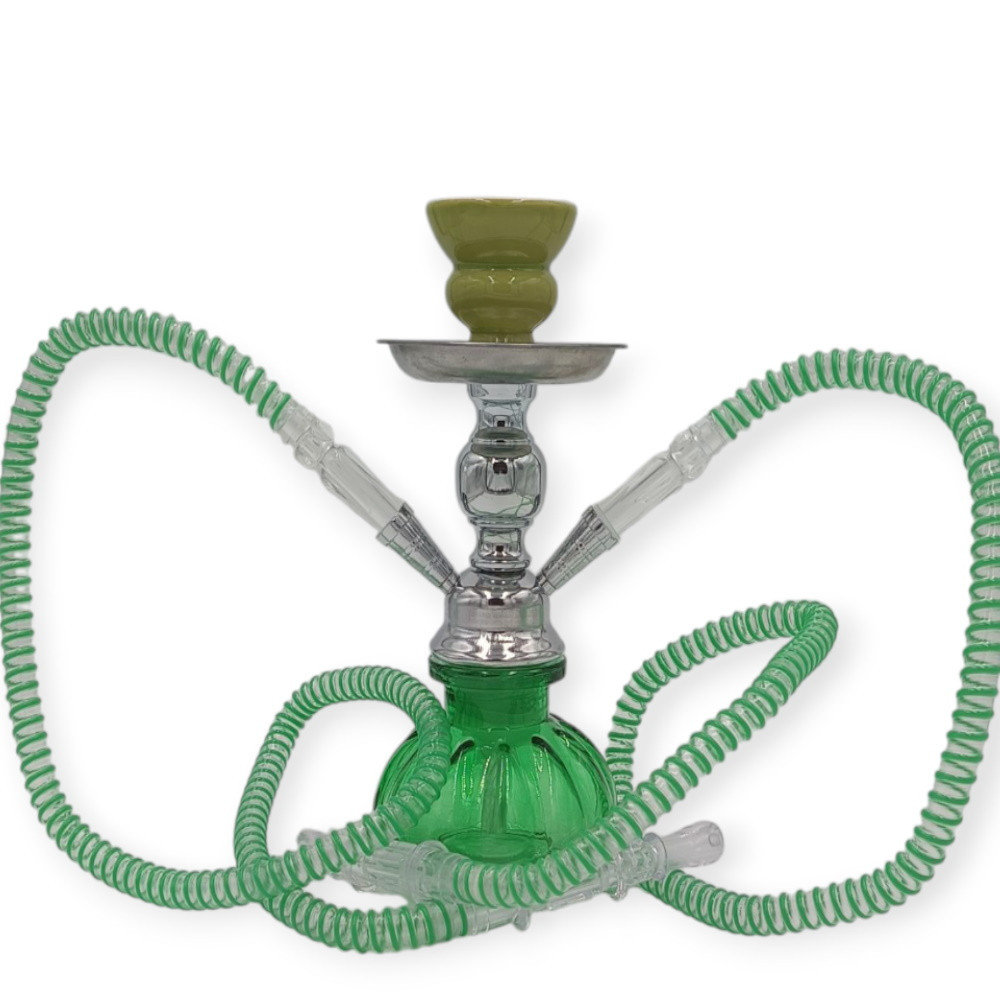 Tugra Mini Vízipipa | 25 cm | Zöld